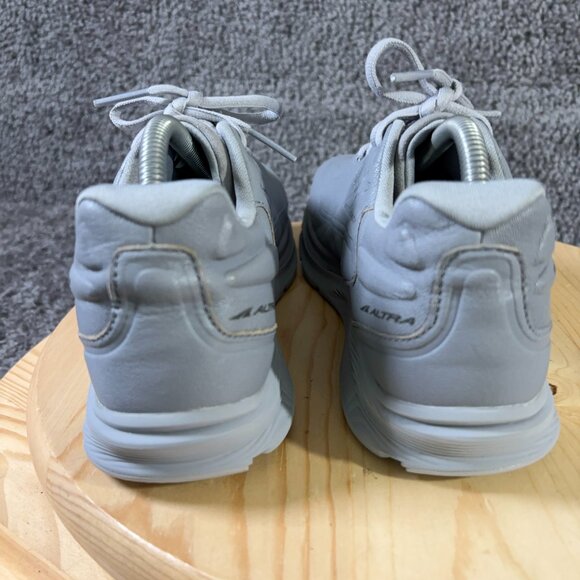 Altra Torin 5 Walking Shoe Mens Size 8.5 Gray Leather Barefoot Zero Drop Sneaker - Picture 4 of 8